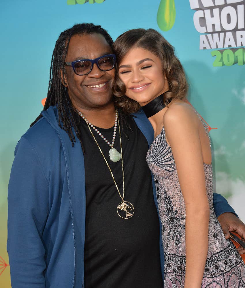 Zendaya and her father