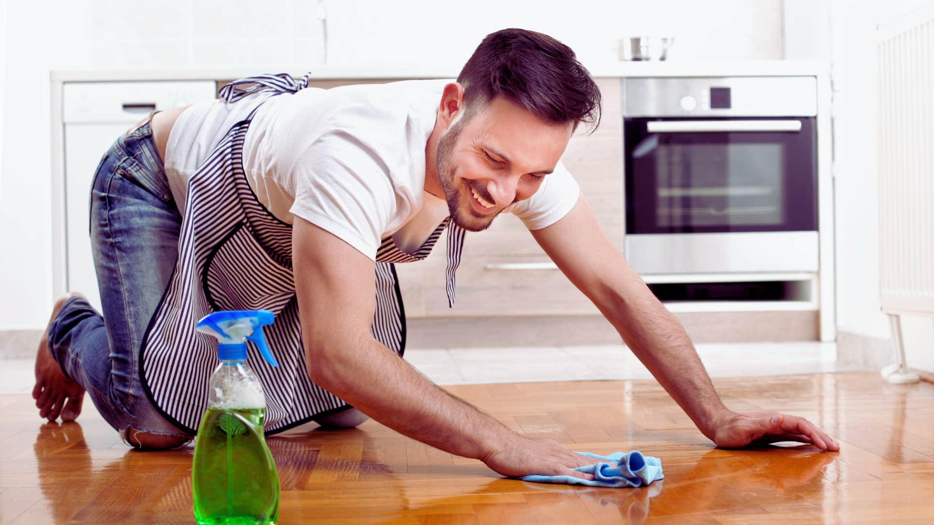 husband doing chores without being asked