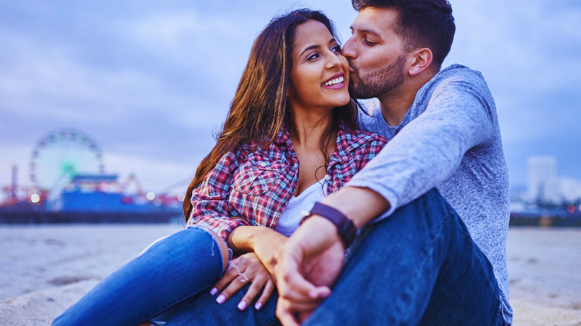 man sharing his feelings with his wife