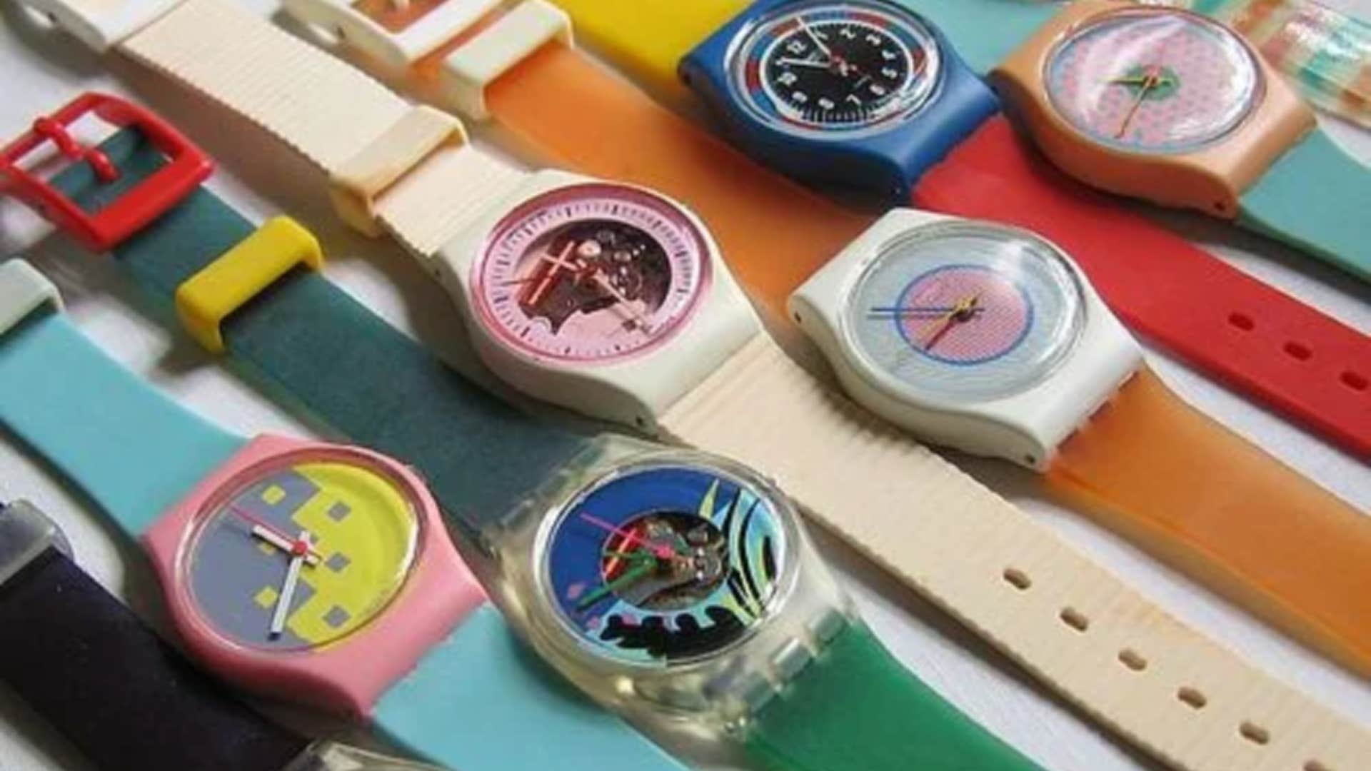 1980s Swatch watches