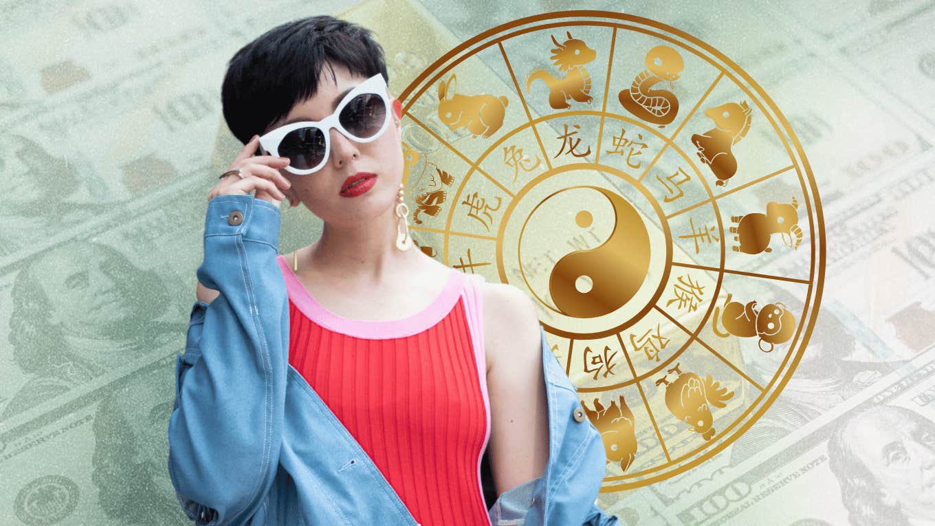 woman with chinese zodiac signs attracting financial success january 6-12-2025