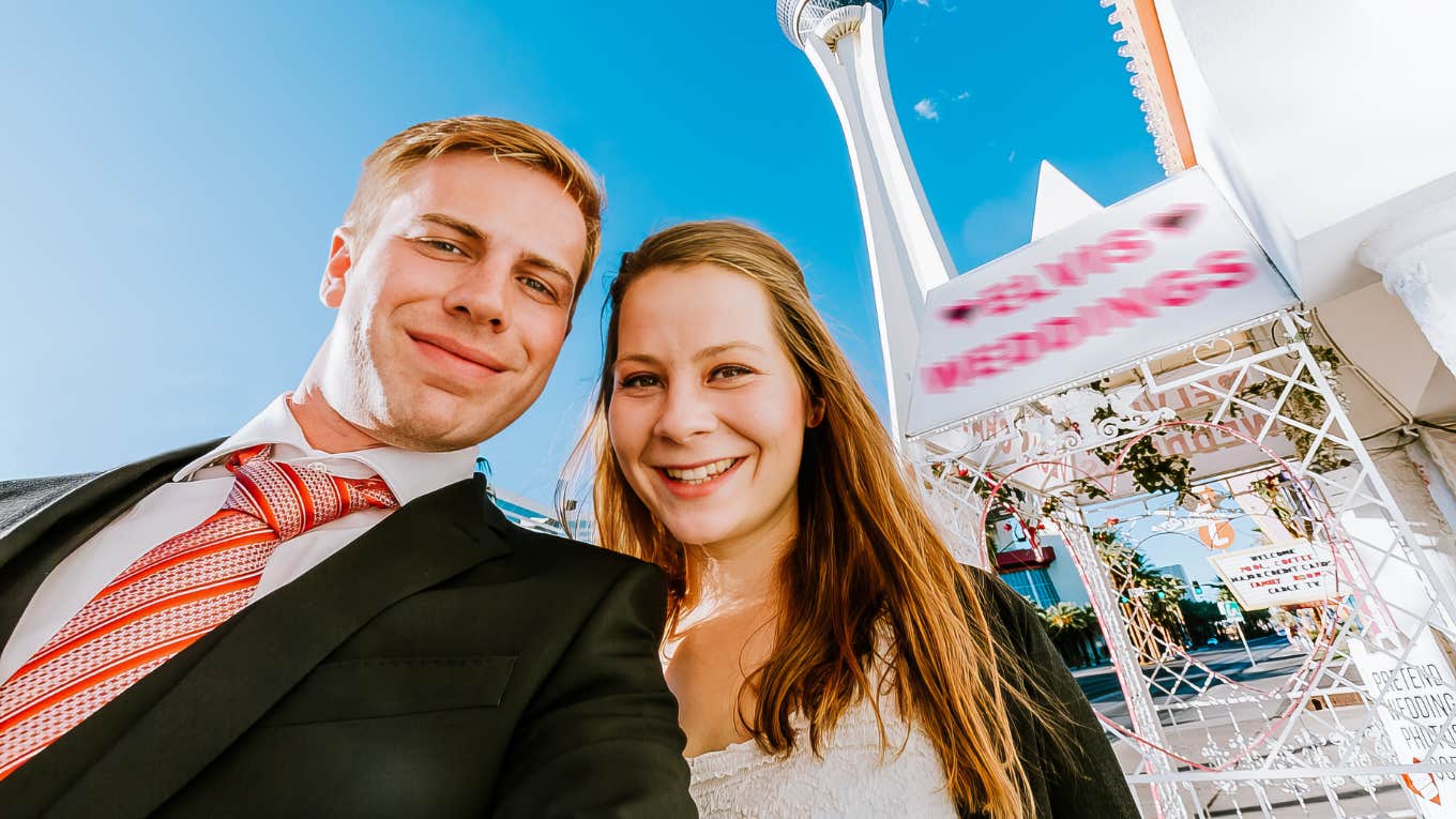 Couple in a happy marriage. 