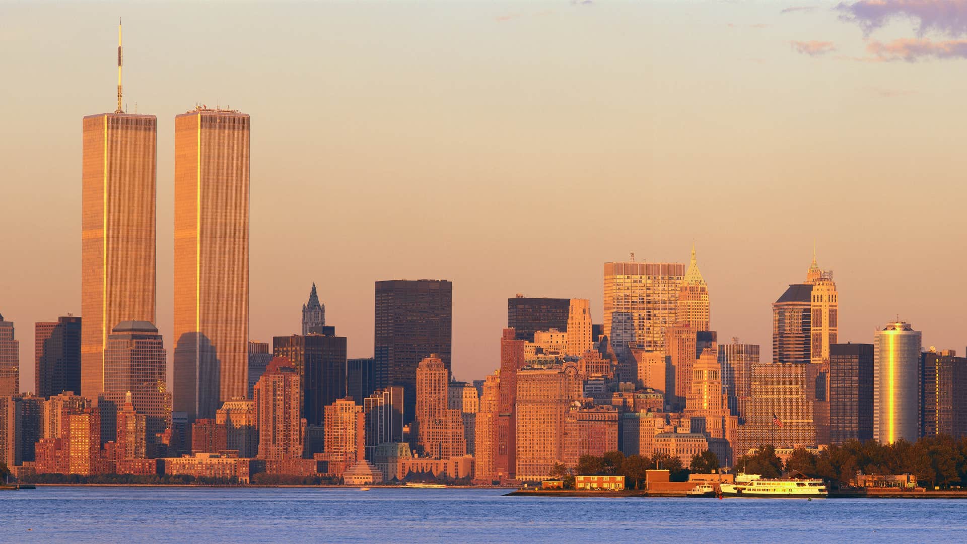 New York skyline before 9/11