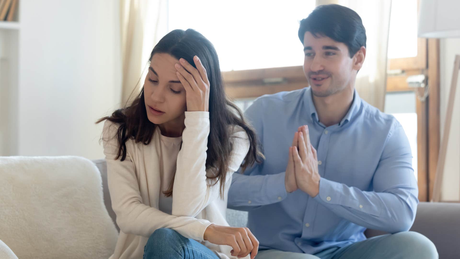 woman just wanting her partner to listen to her