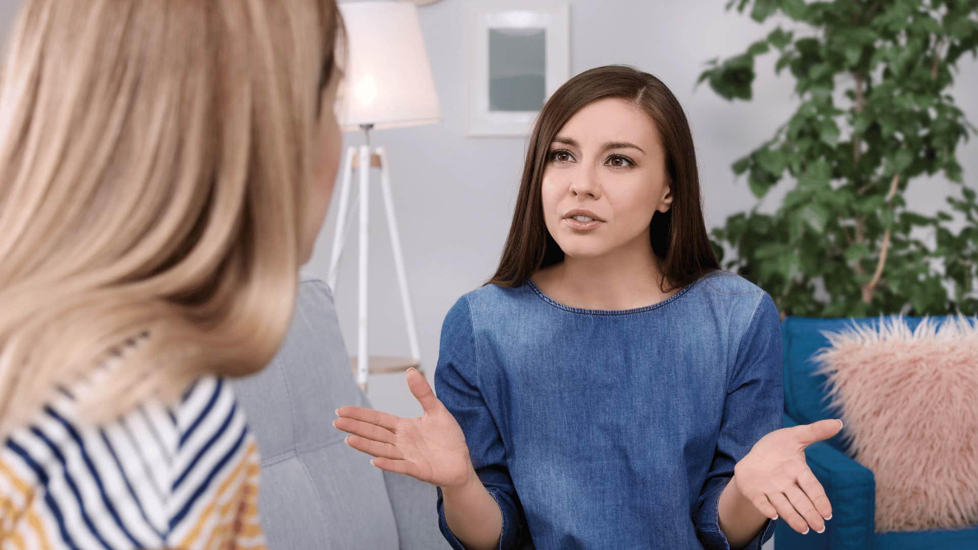 woman arguing with other woman