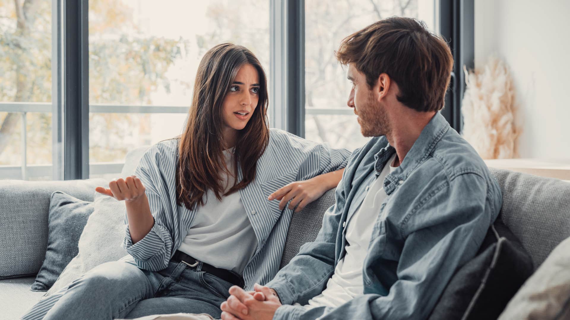 woman saying nothing bad ever happened to her before