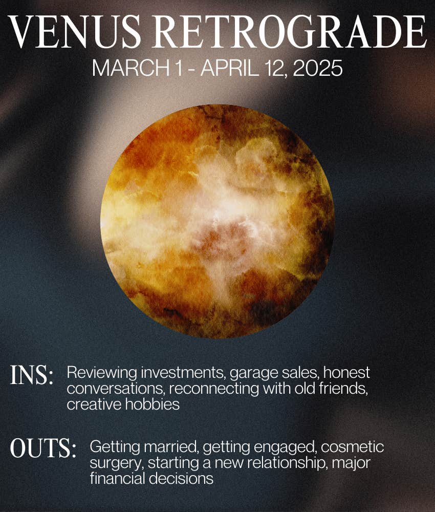 venus retrograde 2025