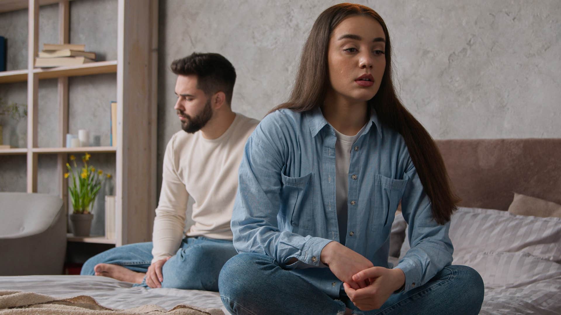 woman looking confused about future with man