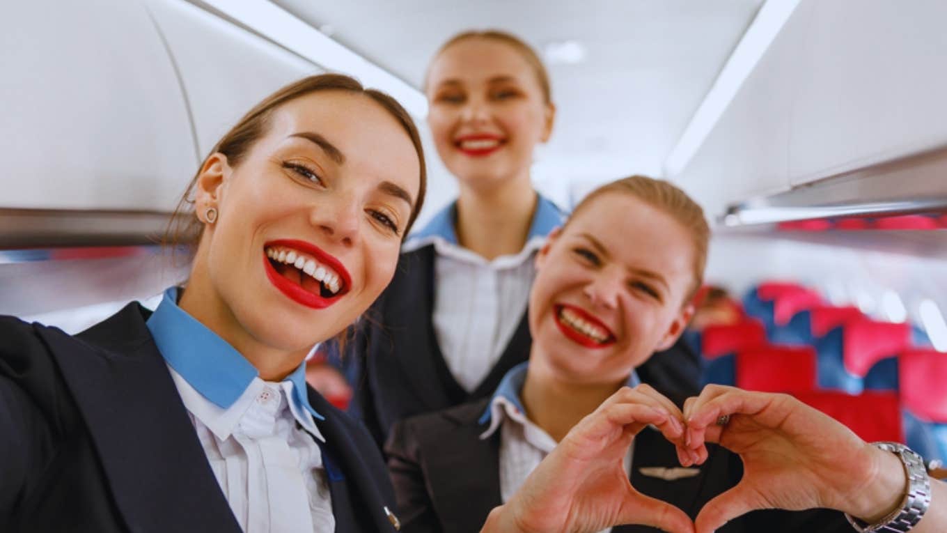 young flight attendants 