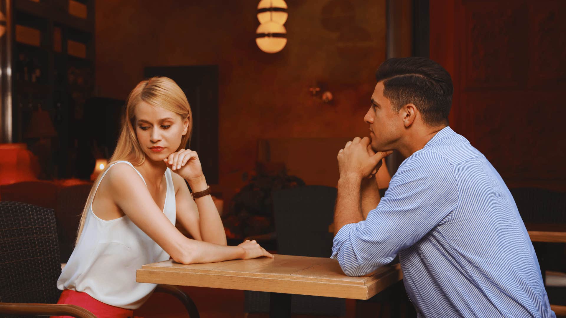 couple not asking each other questions