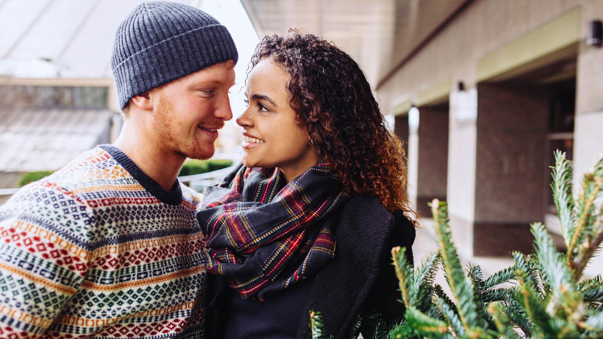 man and woman who appreciate each other