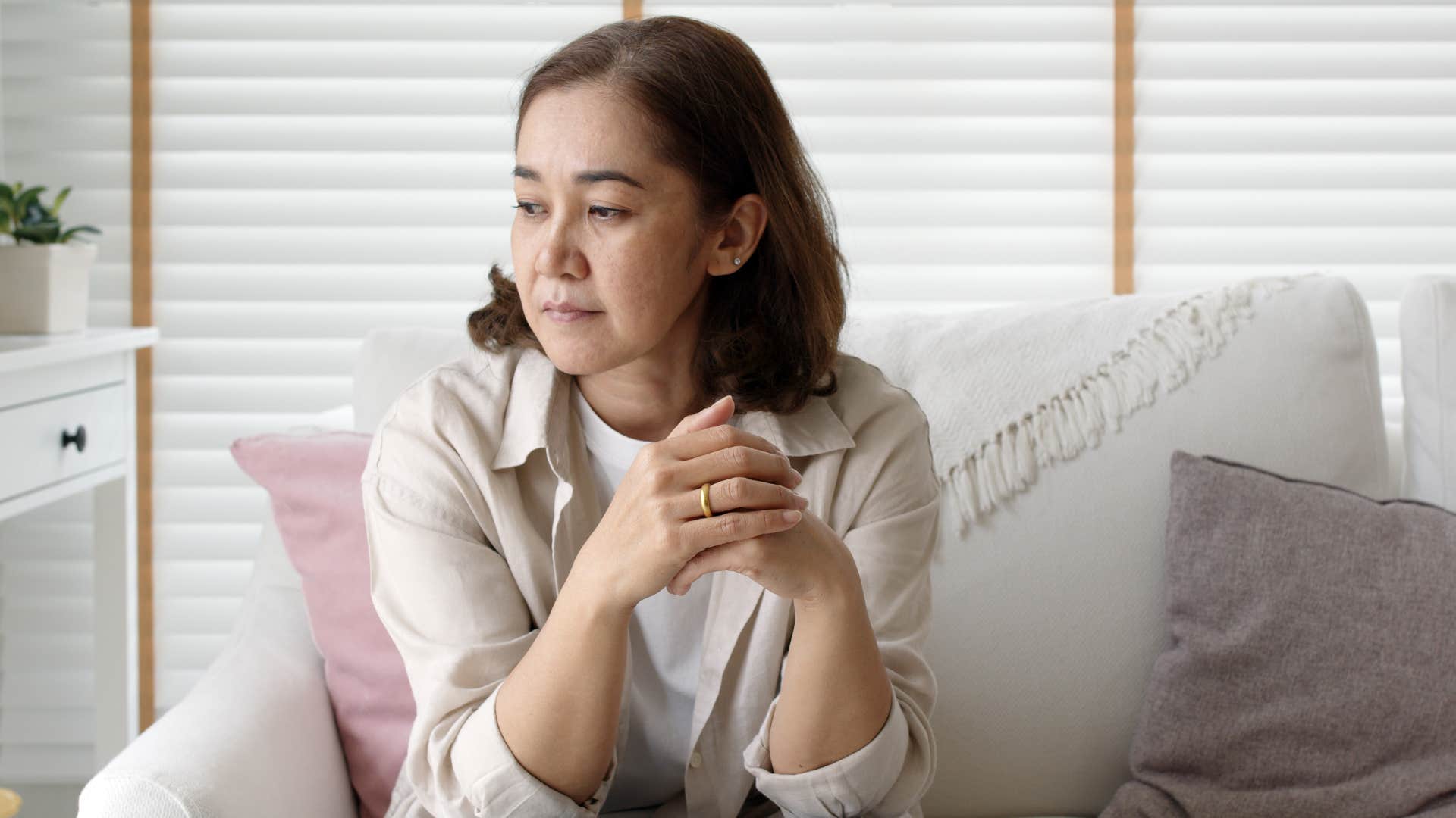 mother overwhelmed with busy schedule