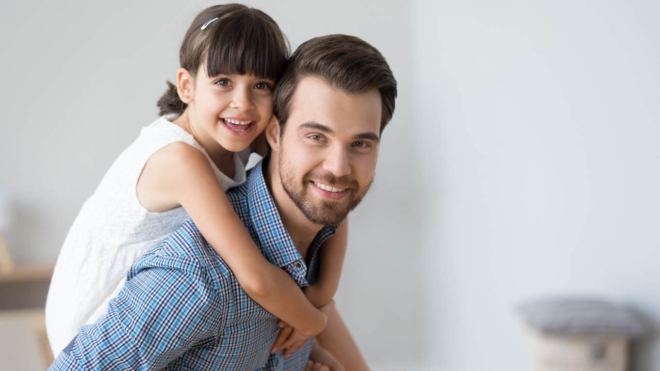 Dad and daughter