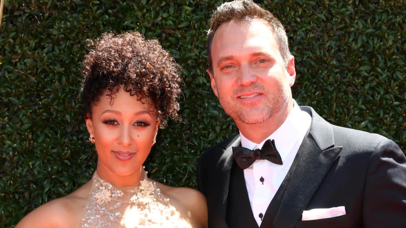 Tamera Mowry and husband Adam Housley