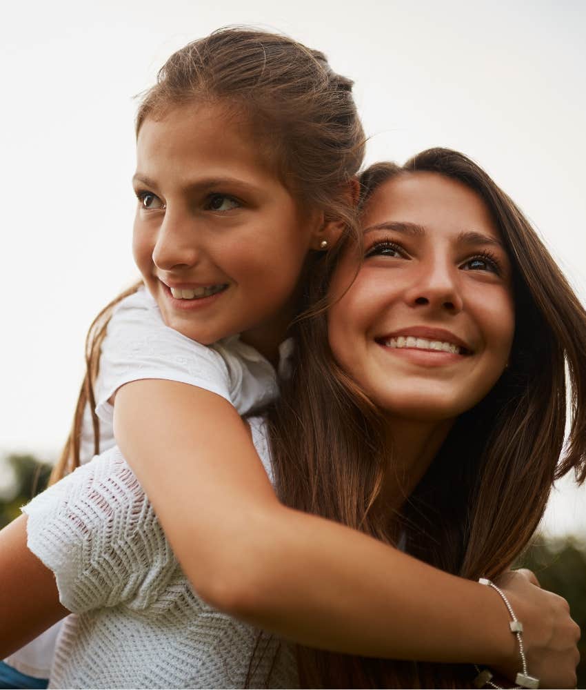 Two teen girl siblings best friends parents didn't allow insults