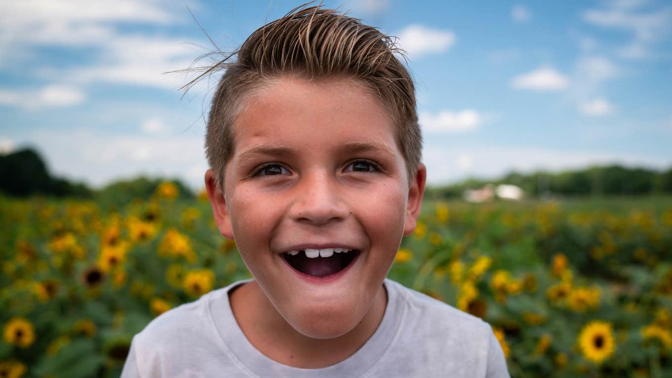 Kid is happier because of season he was born in.