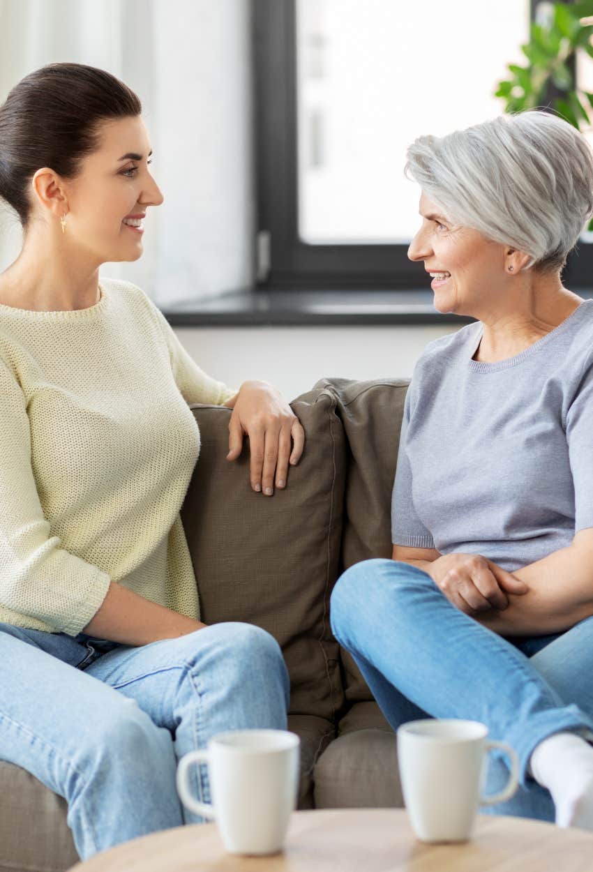 Boyfriend's mother respecting no shoes in house rule