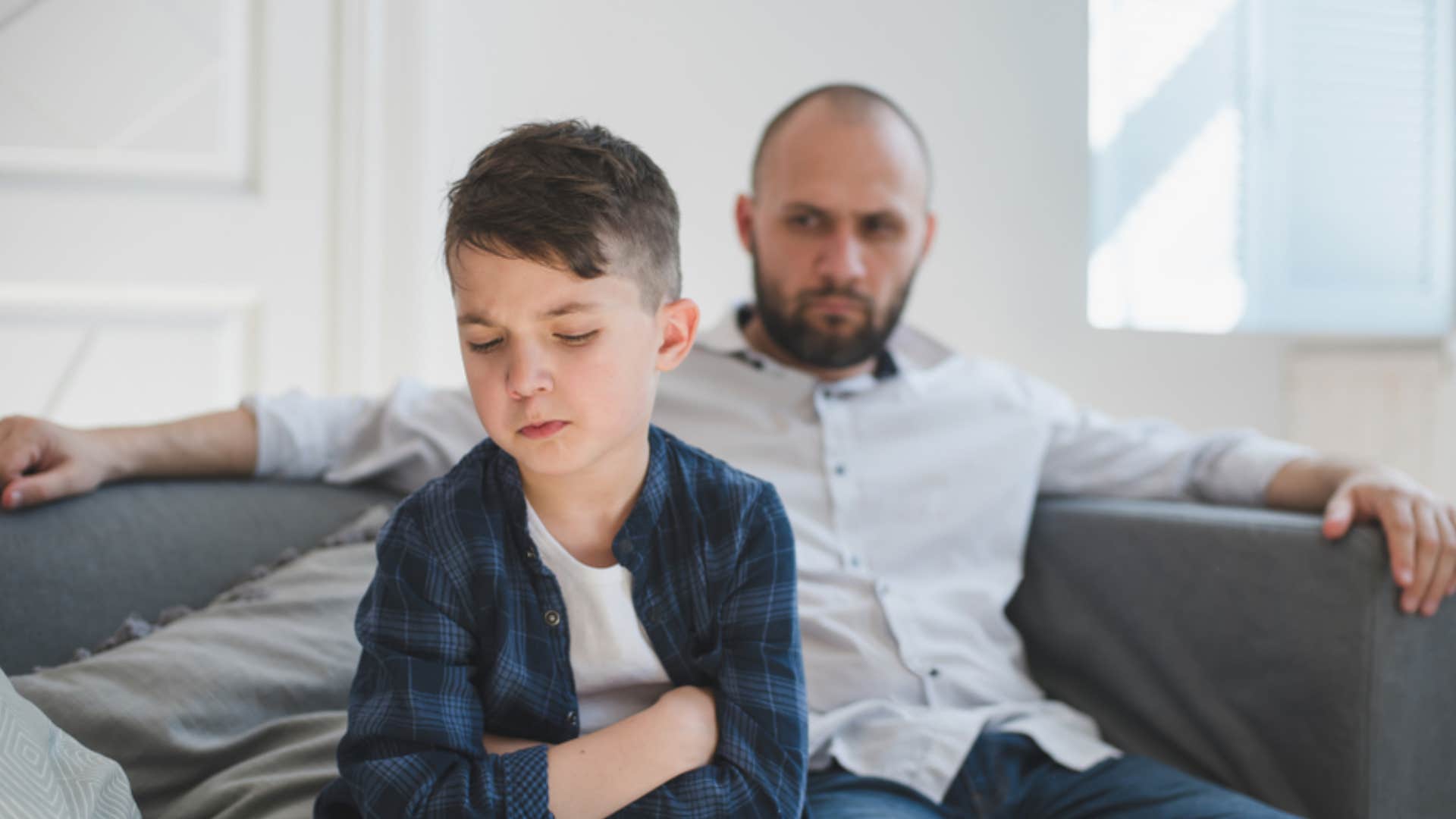 dad tells son he's remembering event wrong