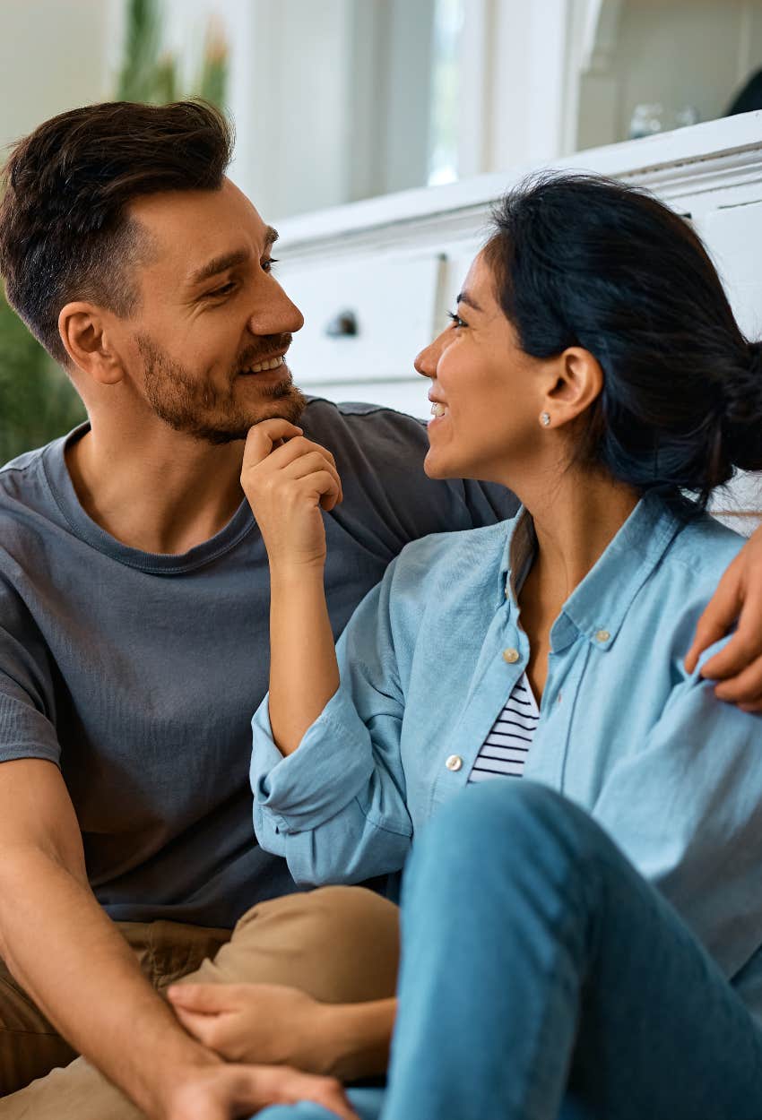 Parents talking and listening to each other