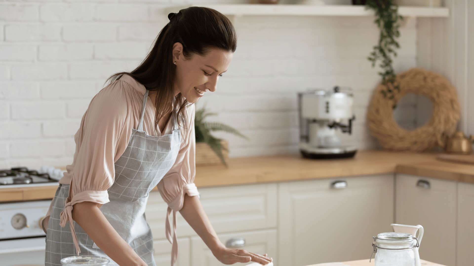 woman baking