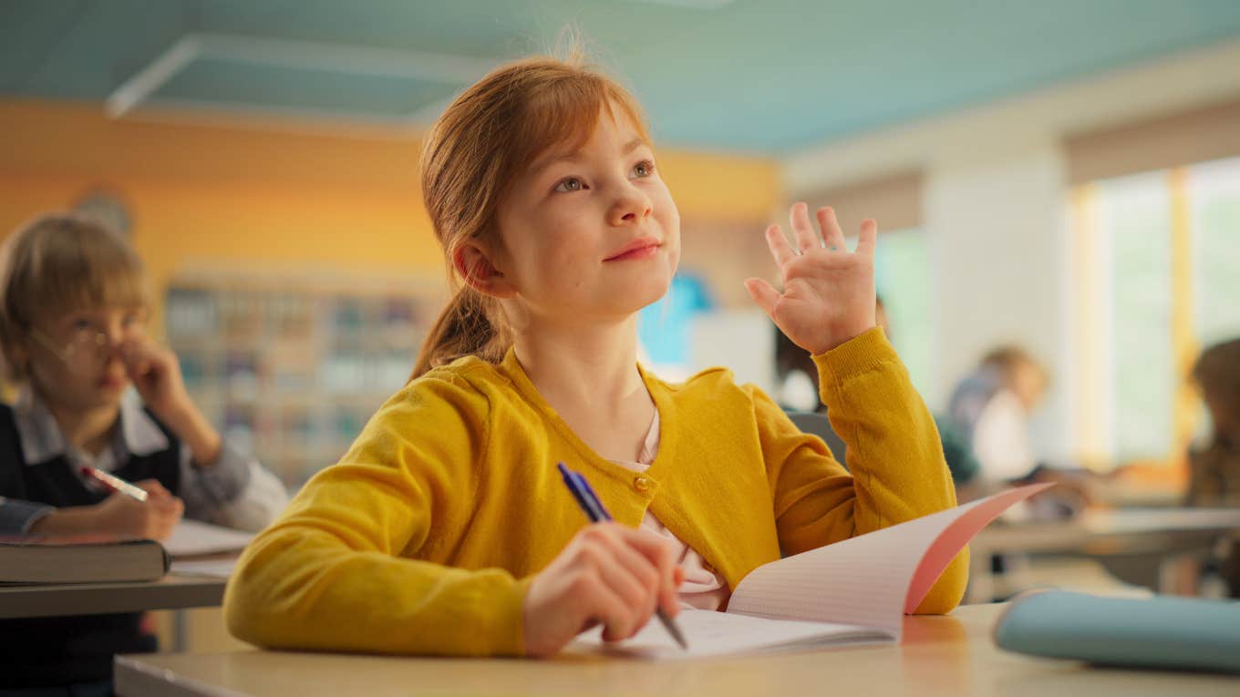 Little girl in a school system that refuses to teach basic job skills