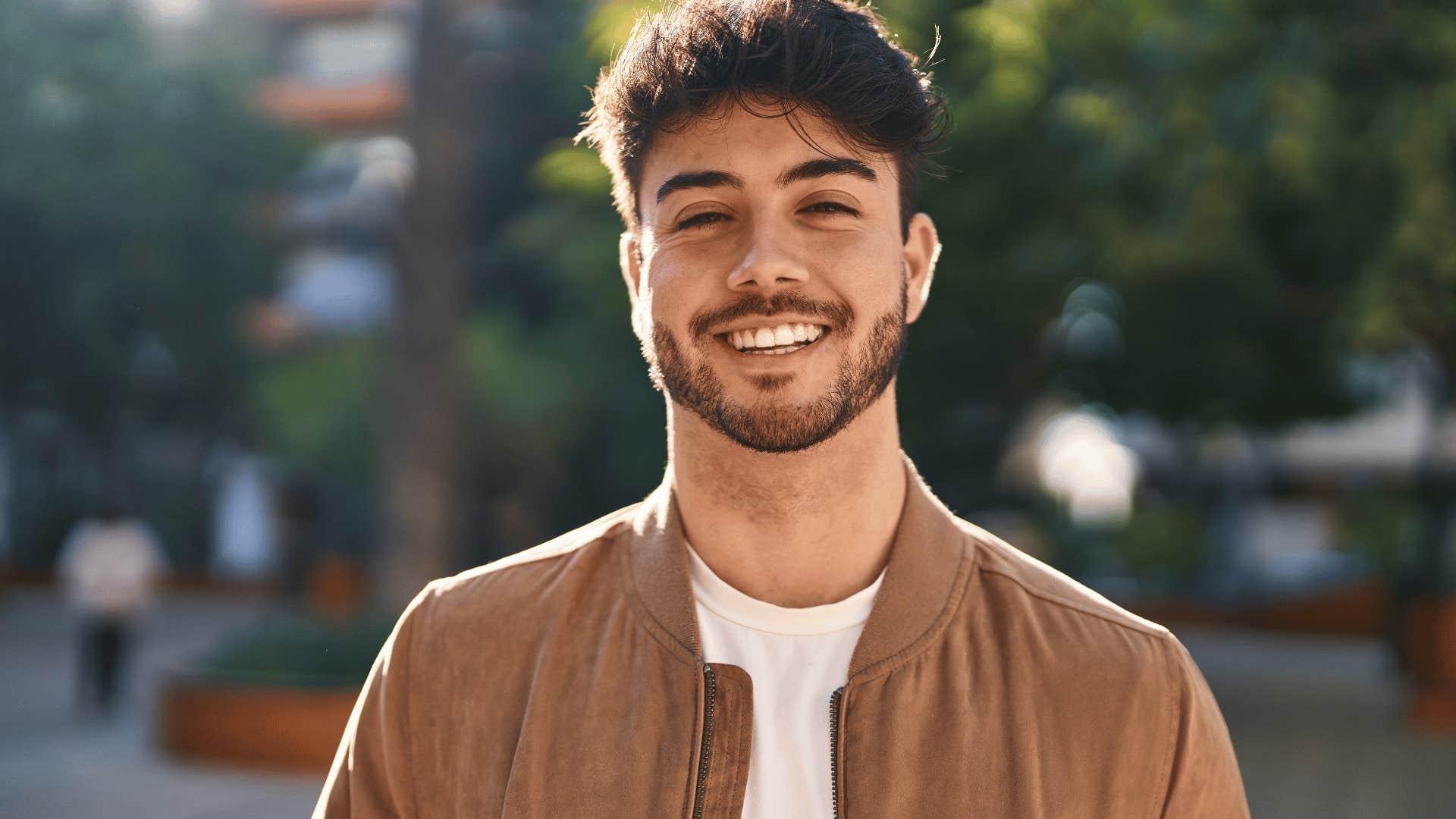 smiling young man