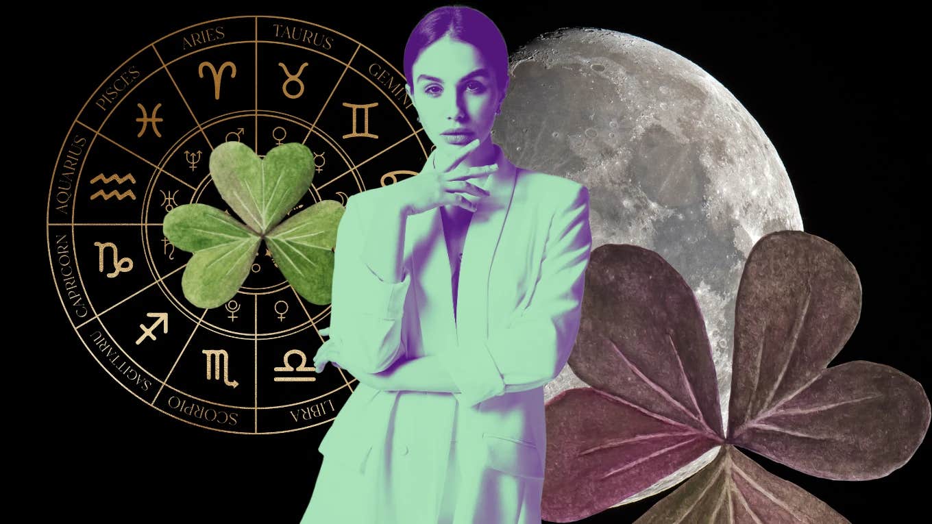 woman symbols luck good fortune zodiac signs february 13, 2025