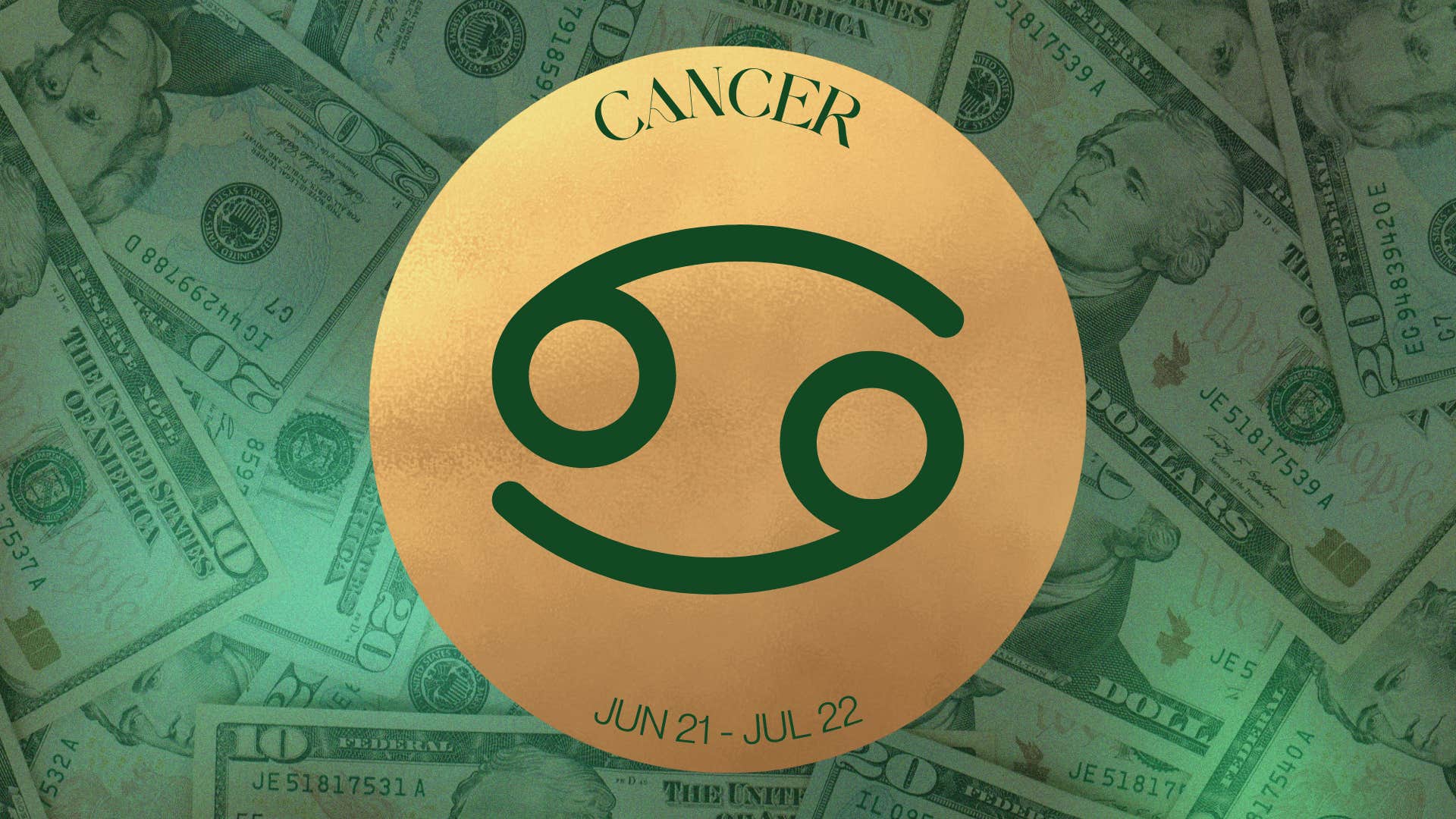 cancer zodiac sign luckiest months financial success 2025