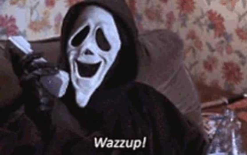 ghostface wazzap millennial phrases started joke became generation's entire vocabulary