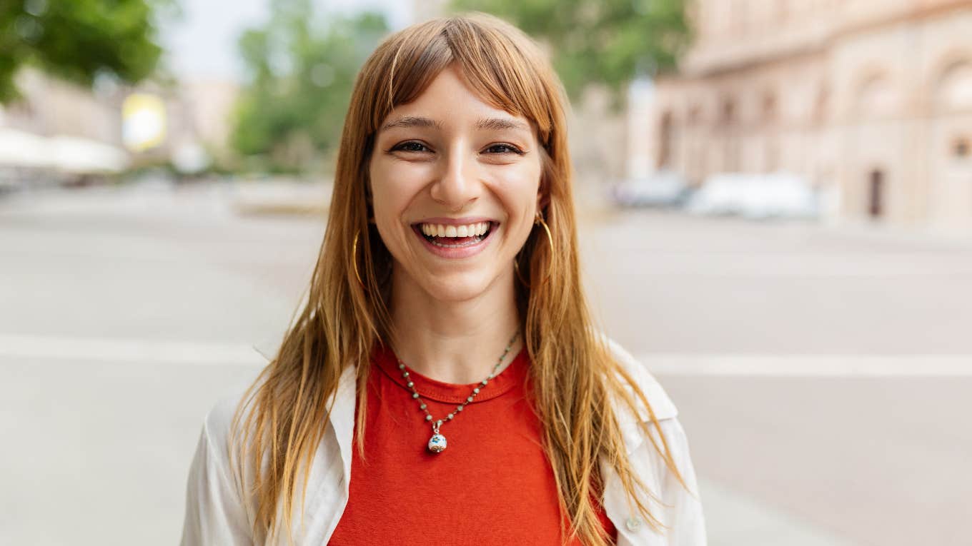 young woman in her twenties doing well