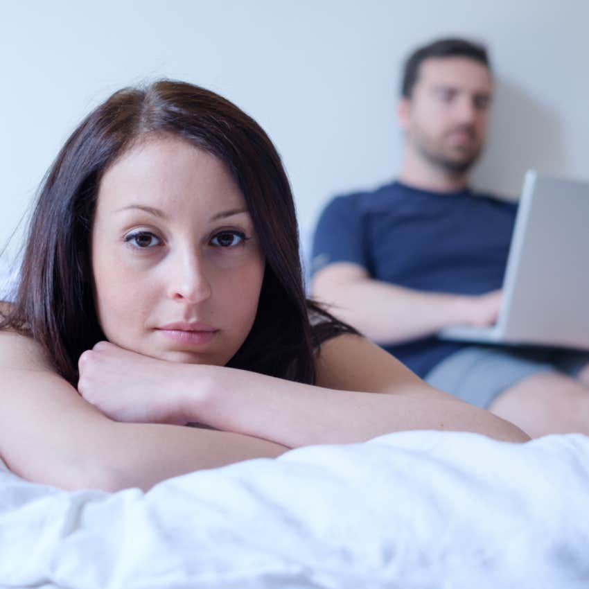 woman wanting attention from partner