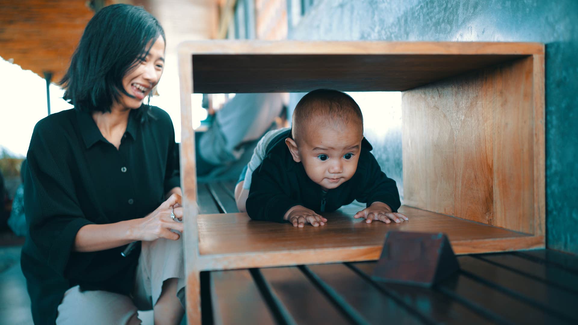 A joyful mother never pressured to follow someone else’s path