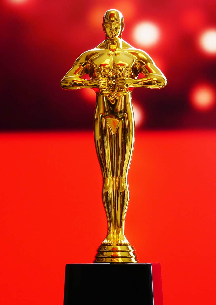 Oscar award statuette