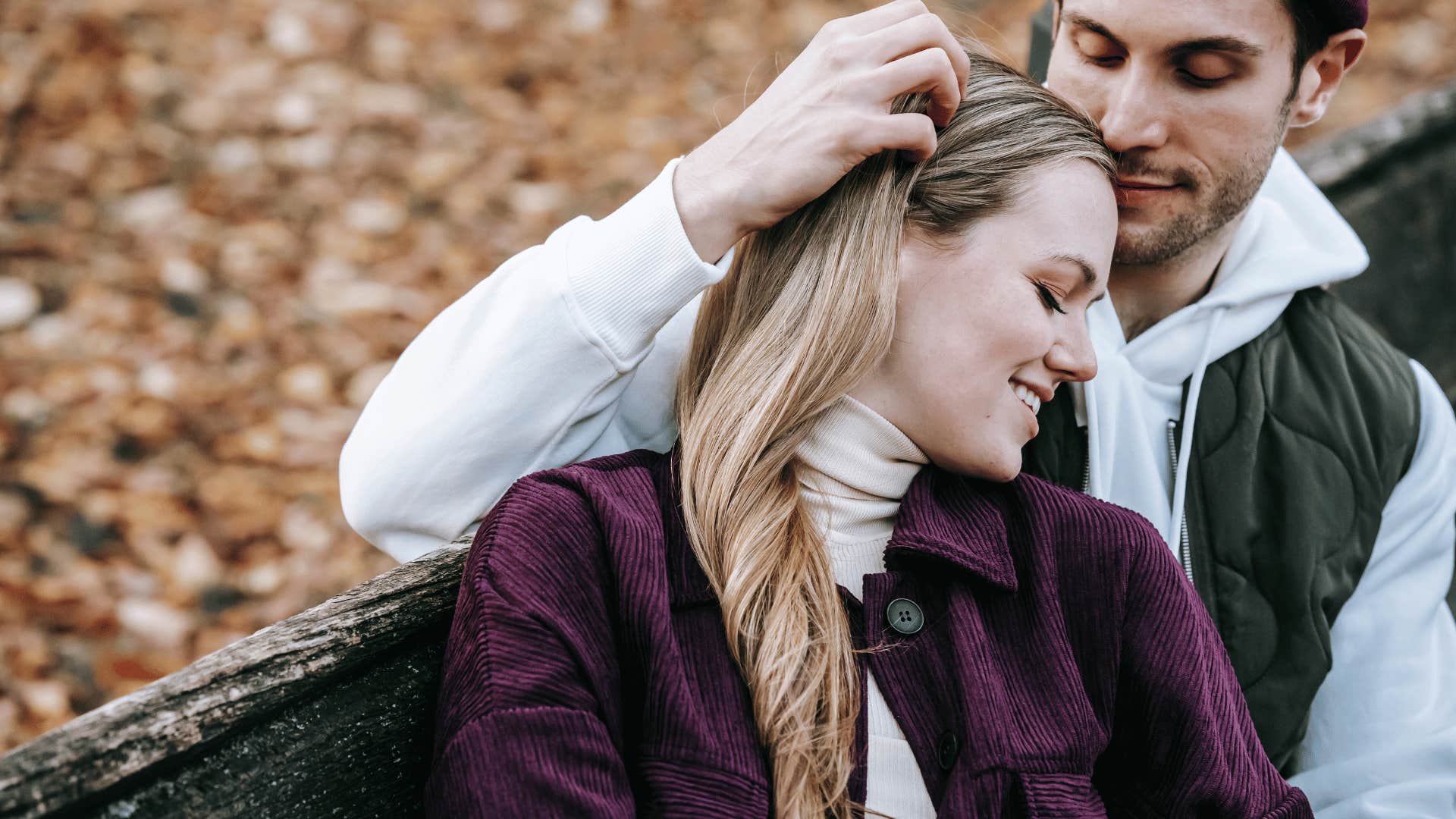 couple feeling gratitude for each other