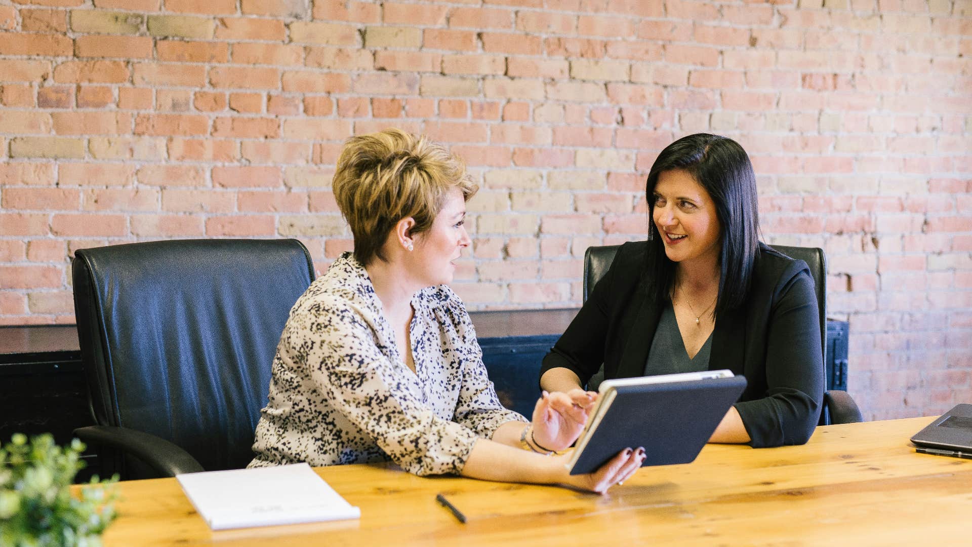 smart woman using word because psychological trick gain control