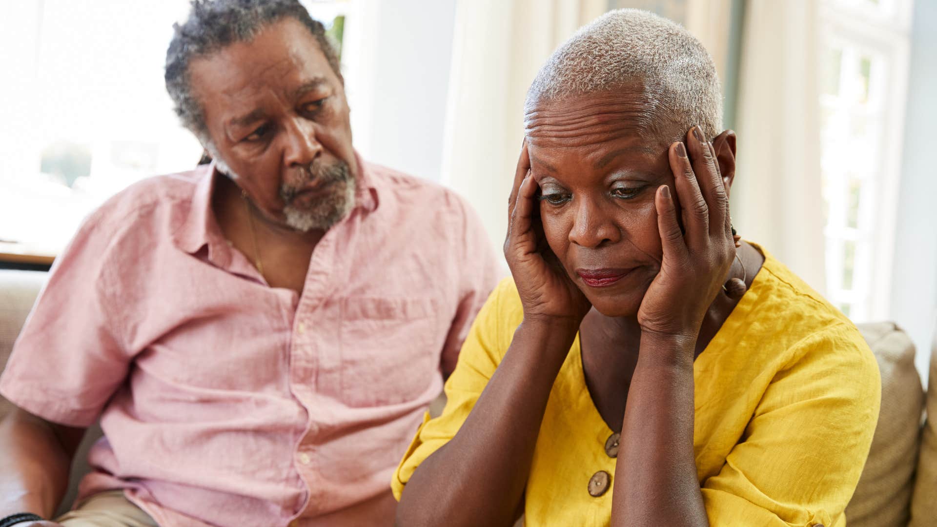 man picking fight with wife