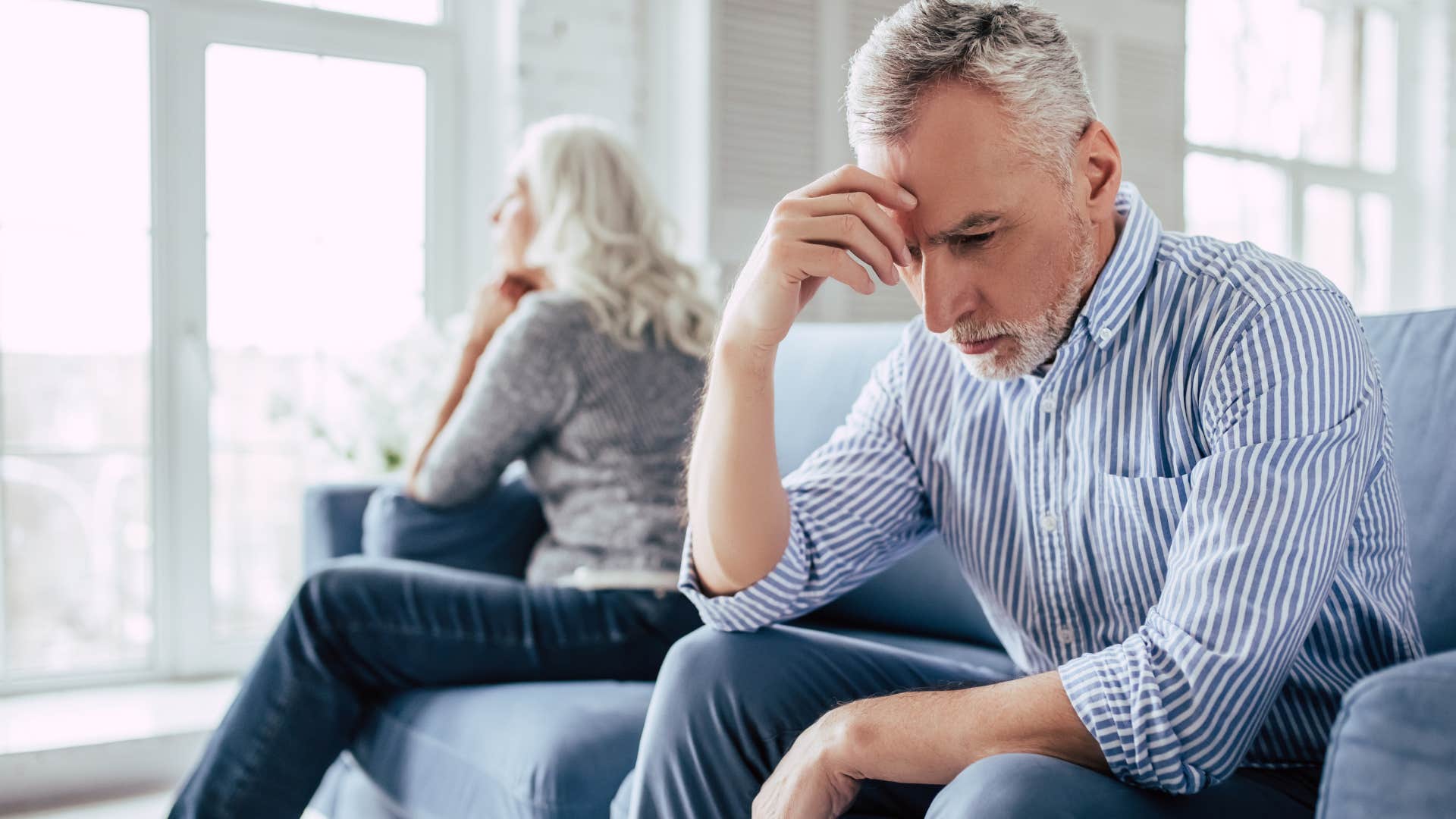 couple not communicating