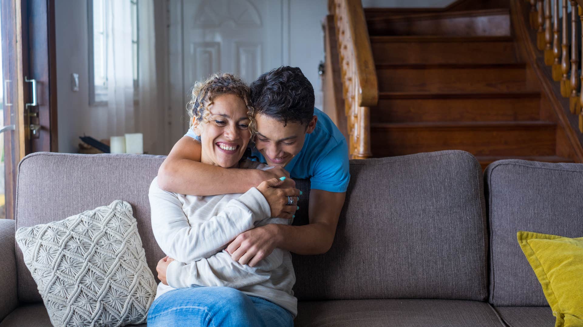 son thankful for his mom's kindness