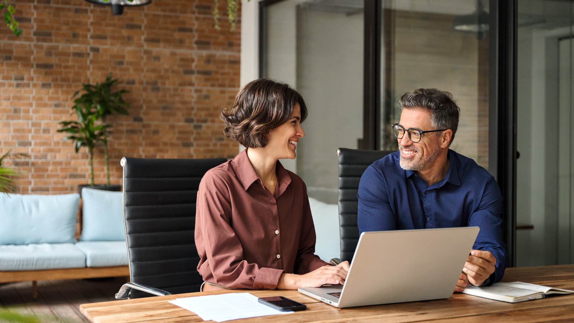 co-workers working together instead of making everything about themselves