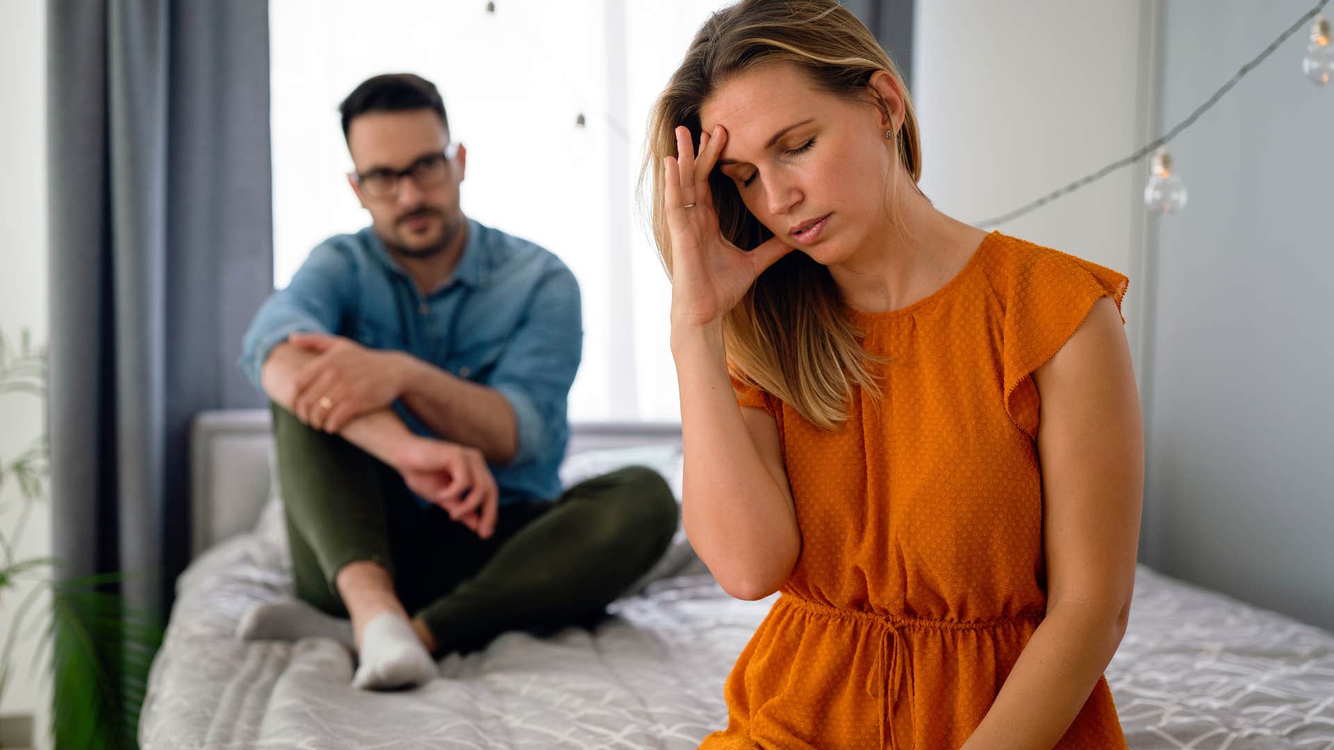 woman refusing to ask for help