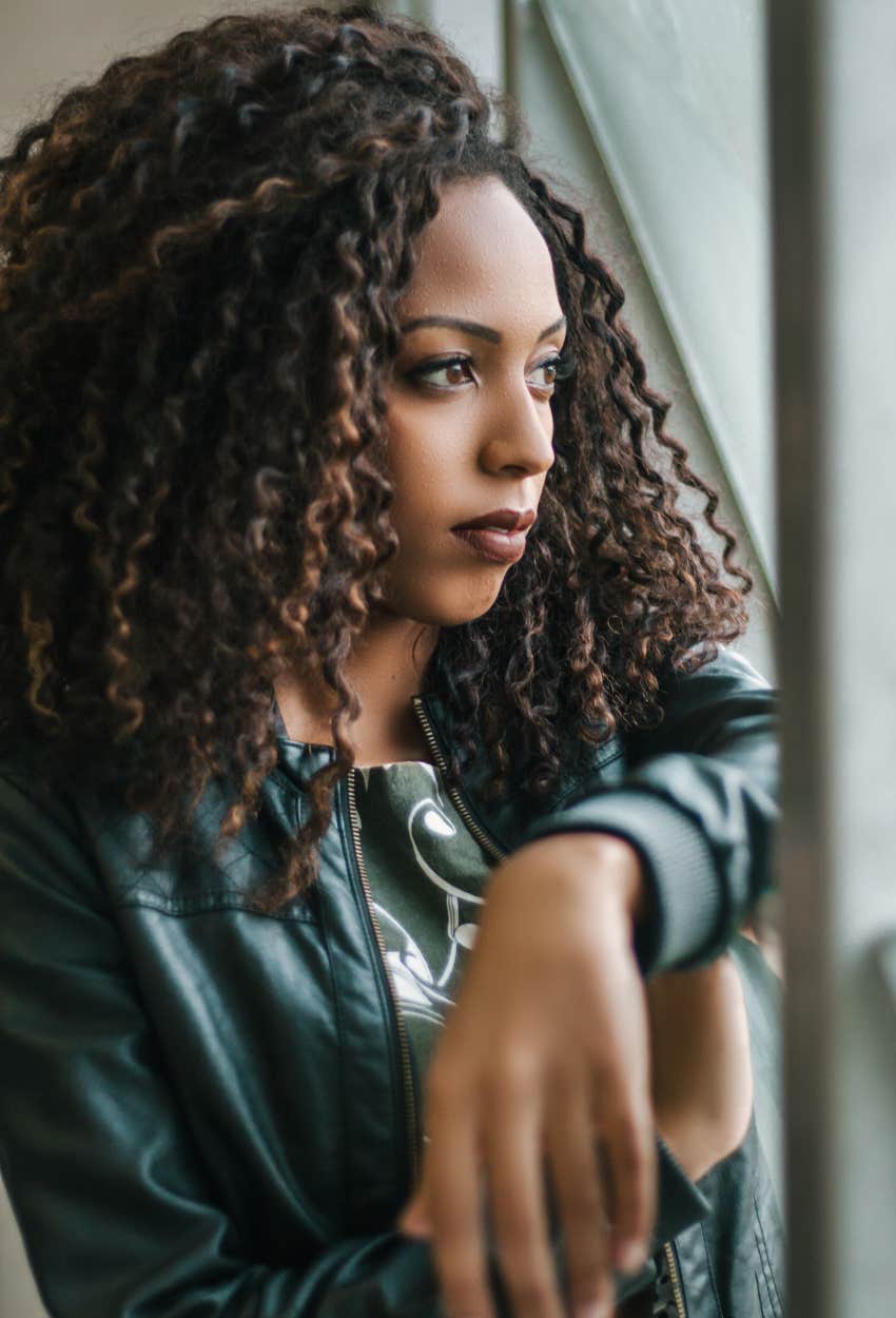 Woman wanting be heard felt seen embracing feelings of discomfort