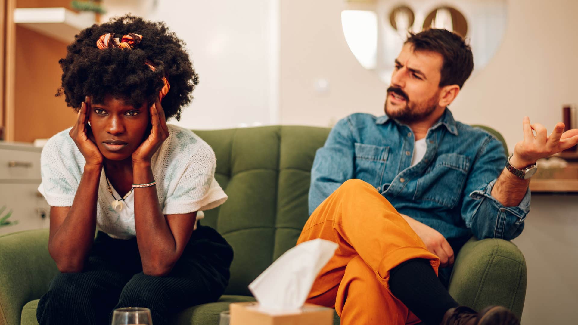 couple arguing unaccepting of differing opinions