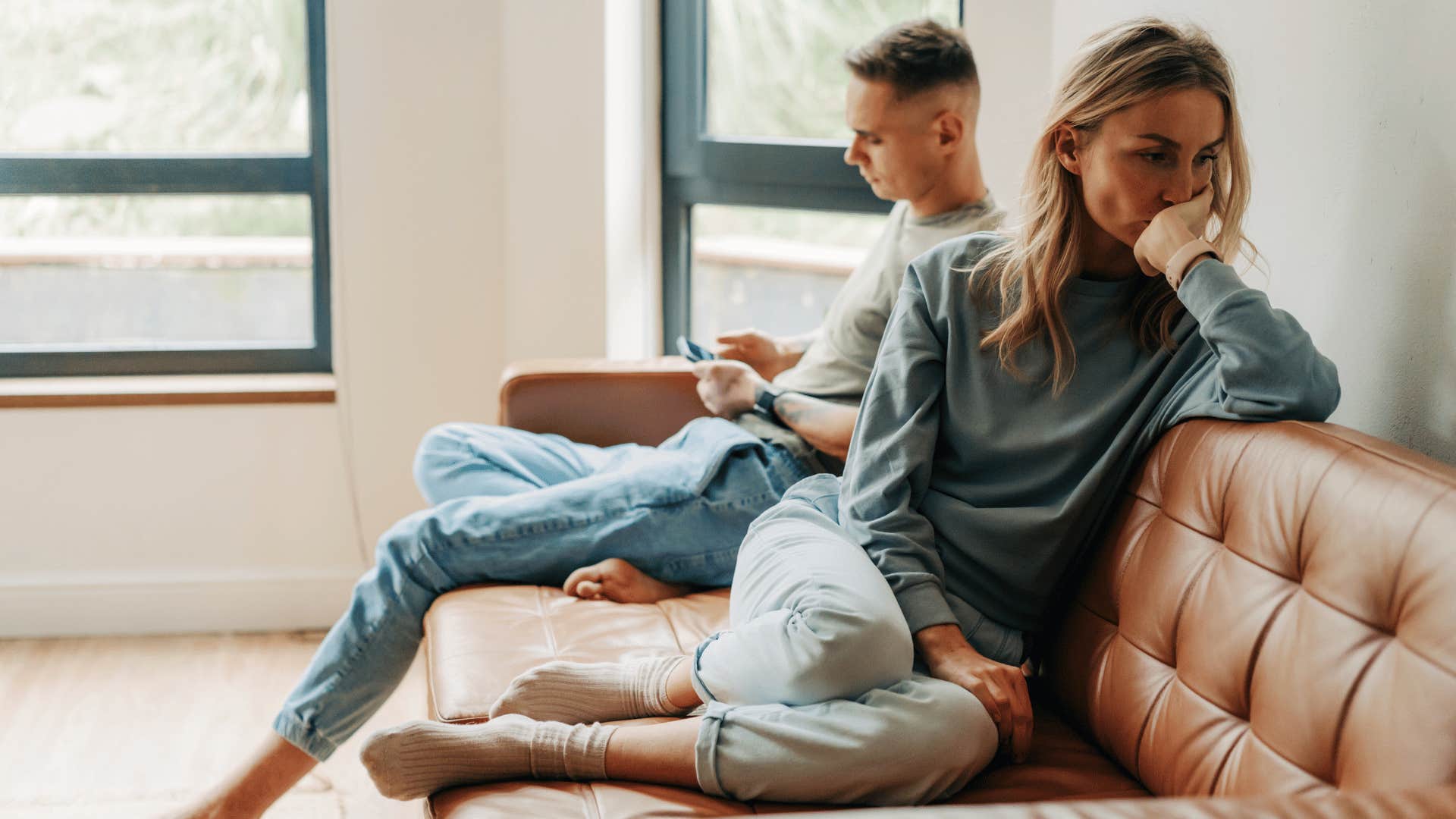 high iq woman not trying to control her husband's emotions