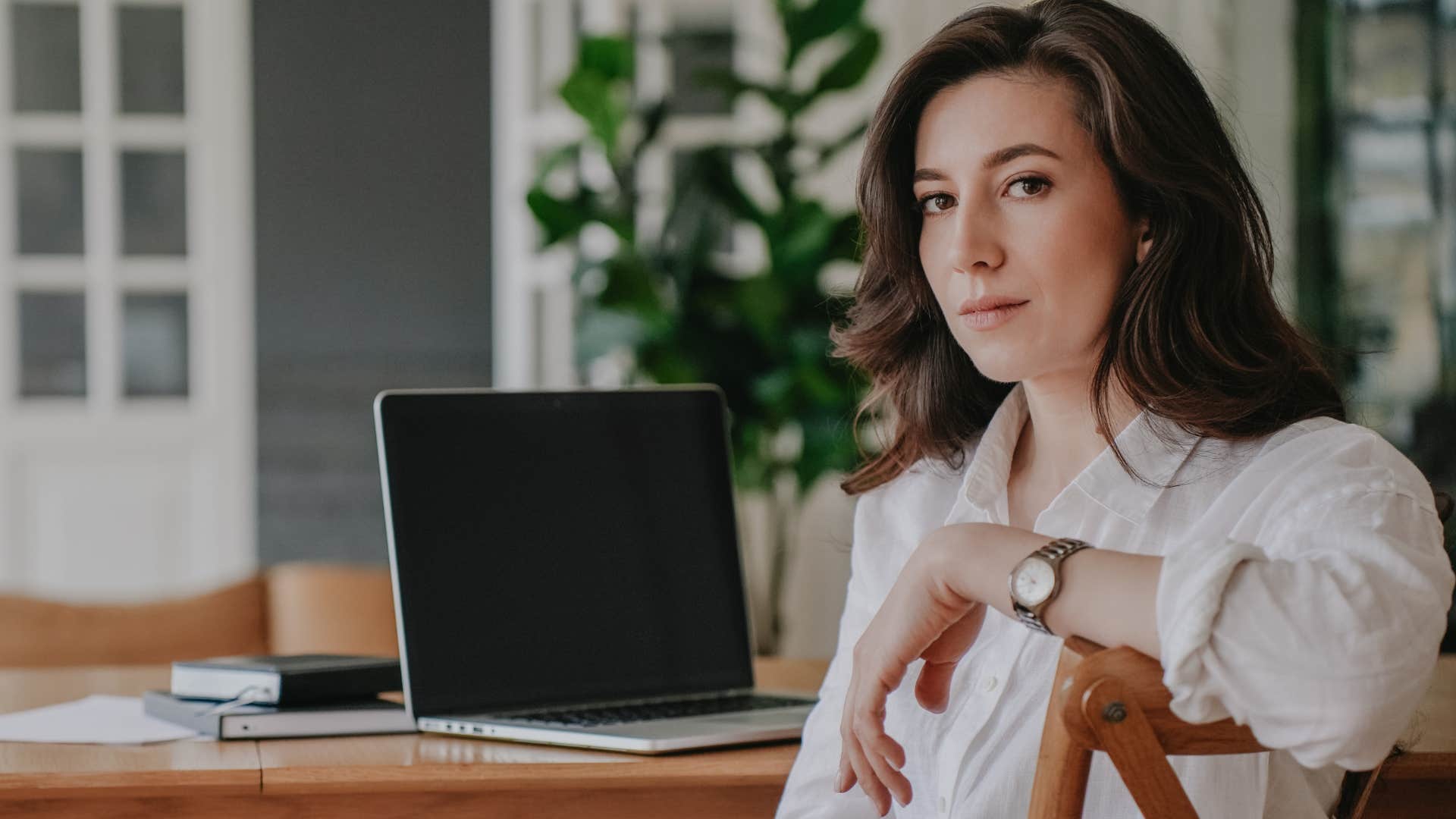 upset woman who wont ask for help