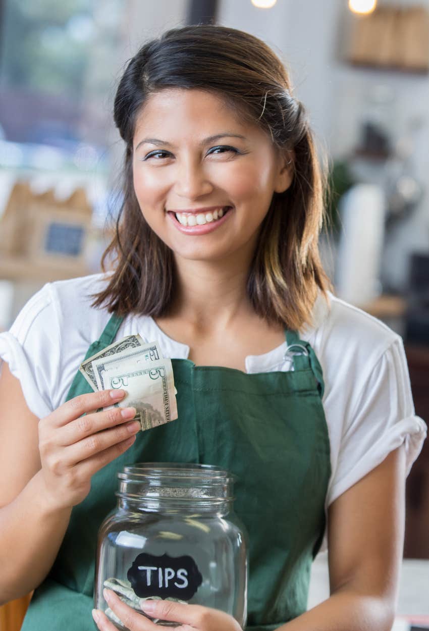 service workers feeling desperate and customers tired of feeling forced to tip