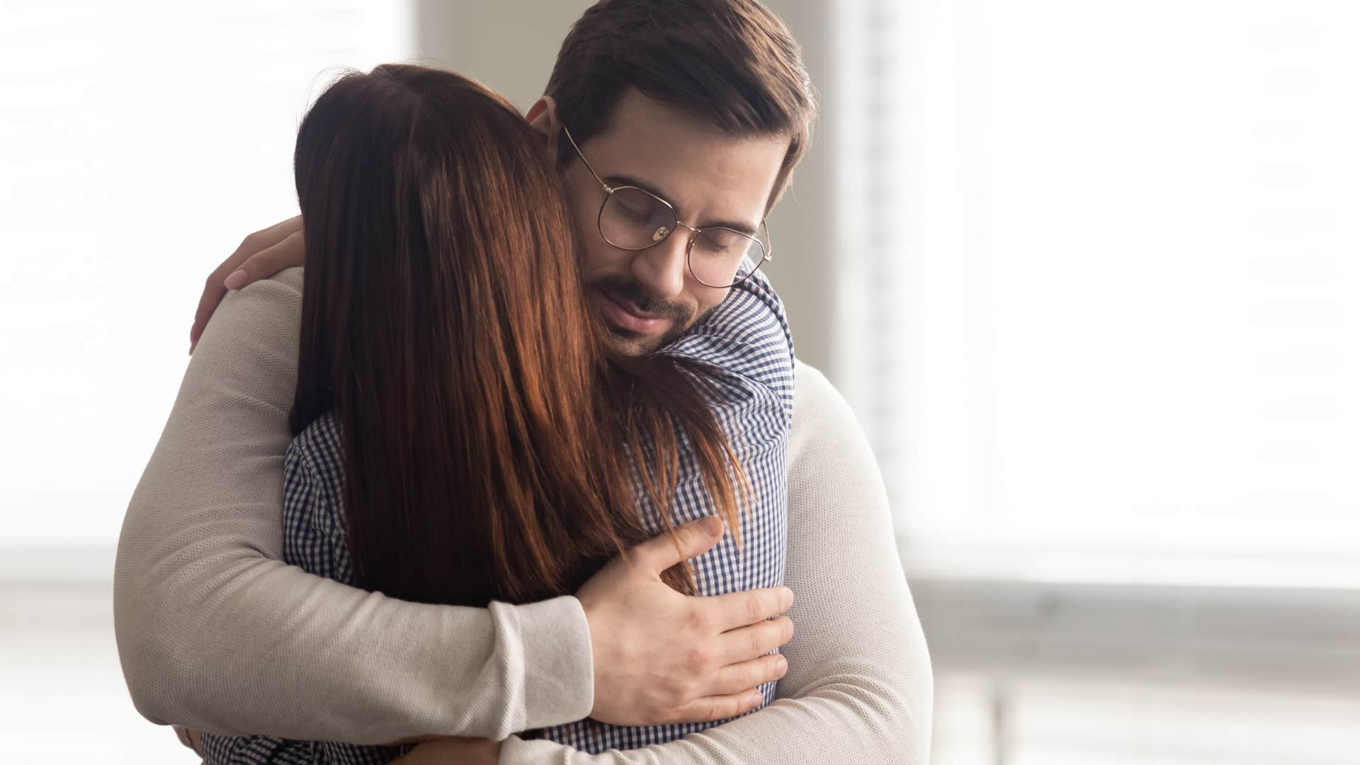 Successful couple showing wholesome trait earnest forgiveness