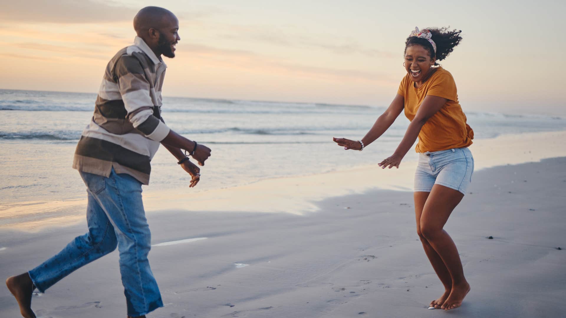 Successful couple showing wholesome trait genuine friendship