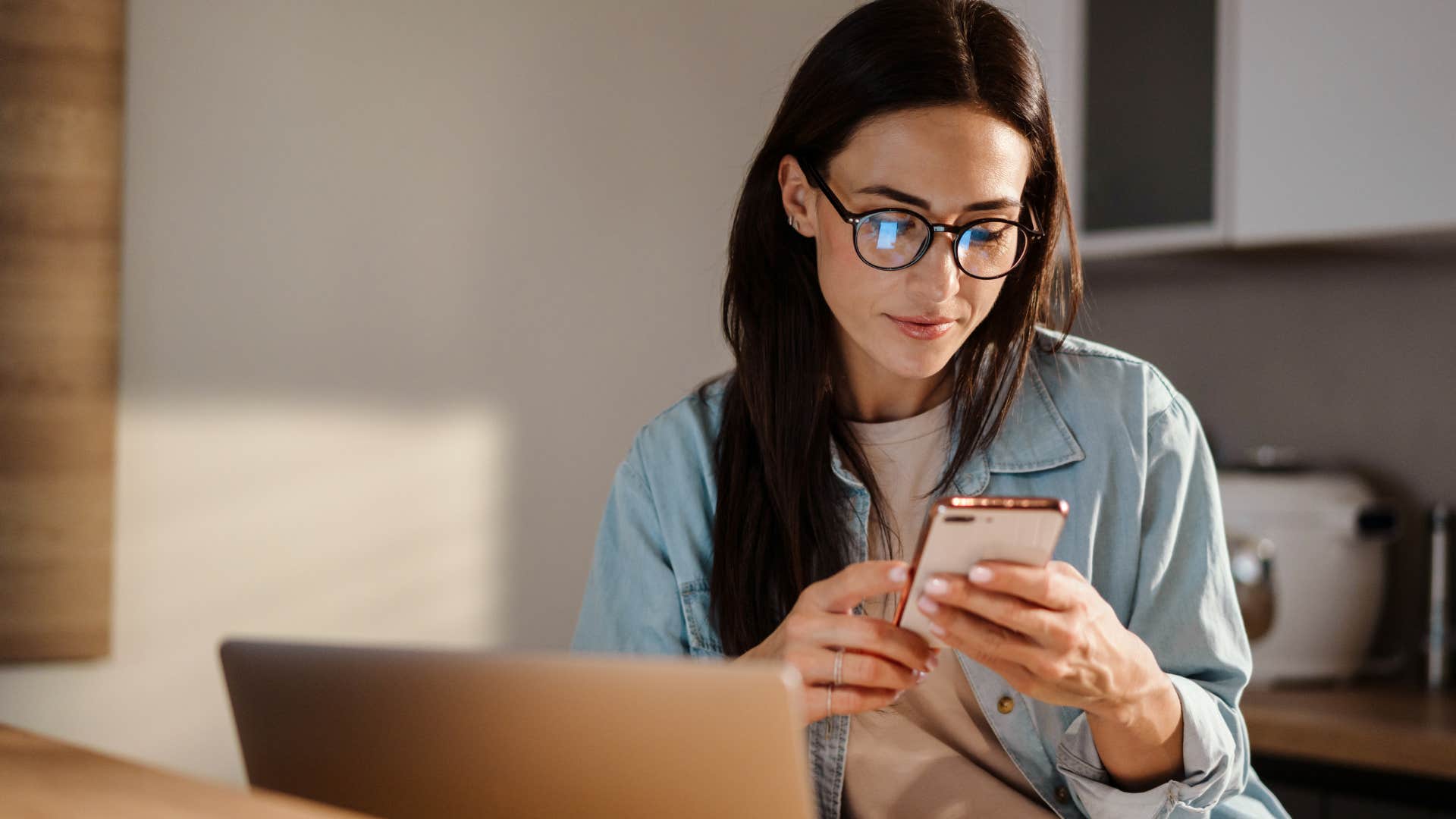 Woman safeguarding her space that seems rude but actually has healthy boundaries