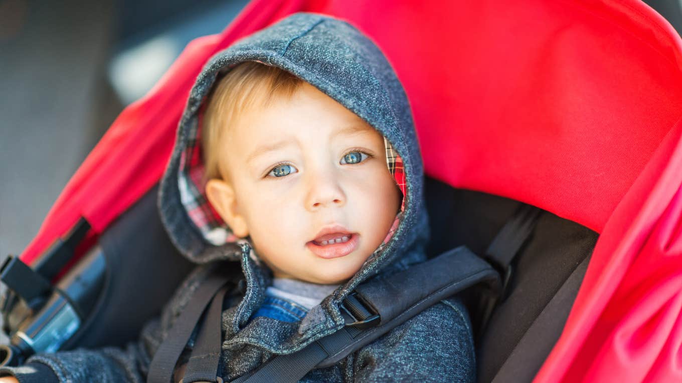 Baby left in stroller at Disneyland while parents go on ride