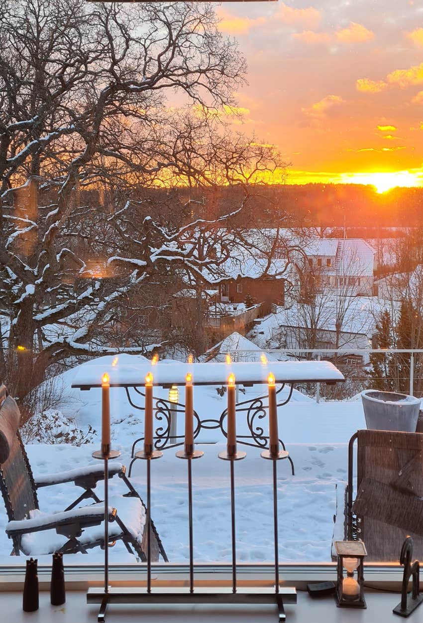 living near scenery backyard bad luck feng shui